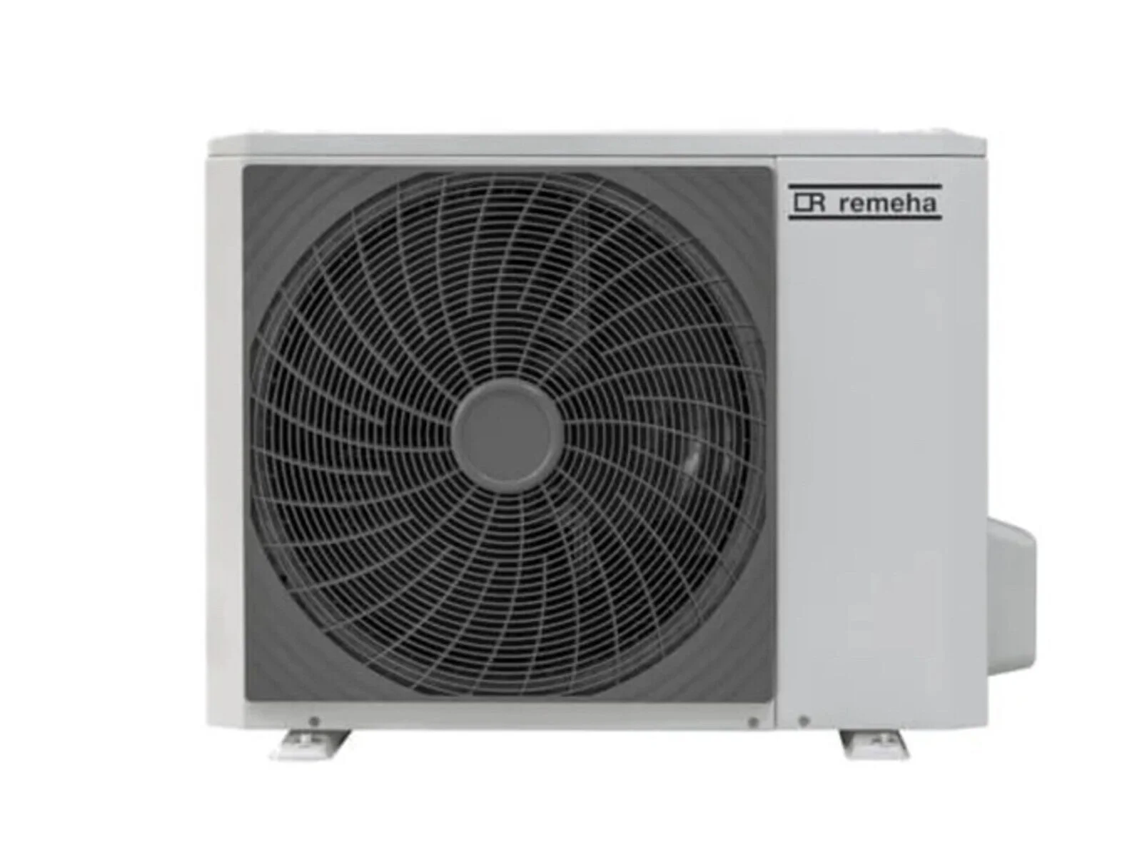 Remeha warmtepomp, productafbeelding van de bestaande FS Klimaat & Energie website